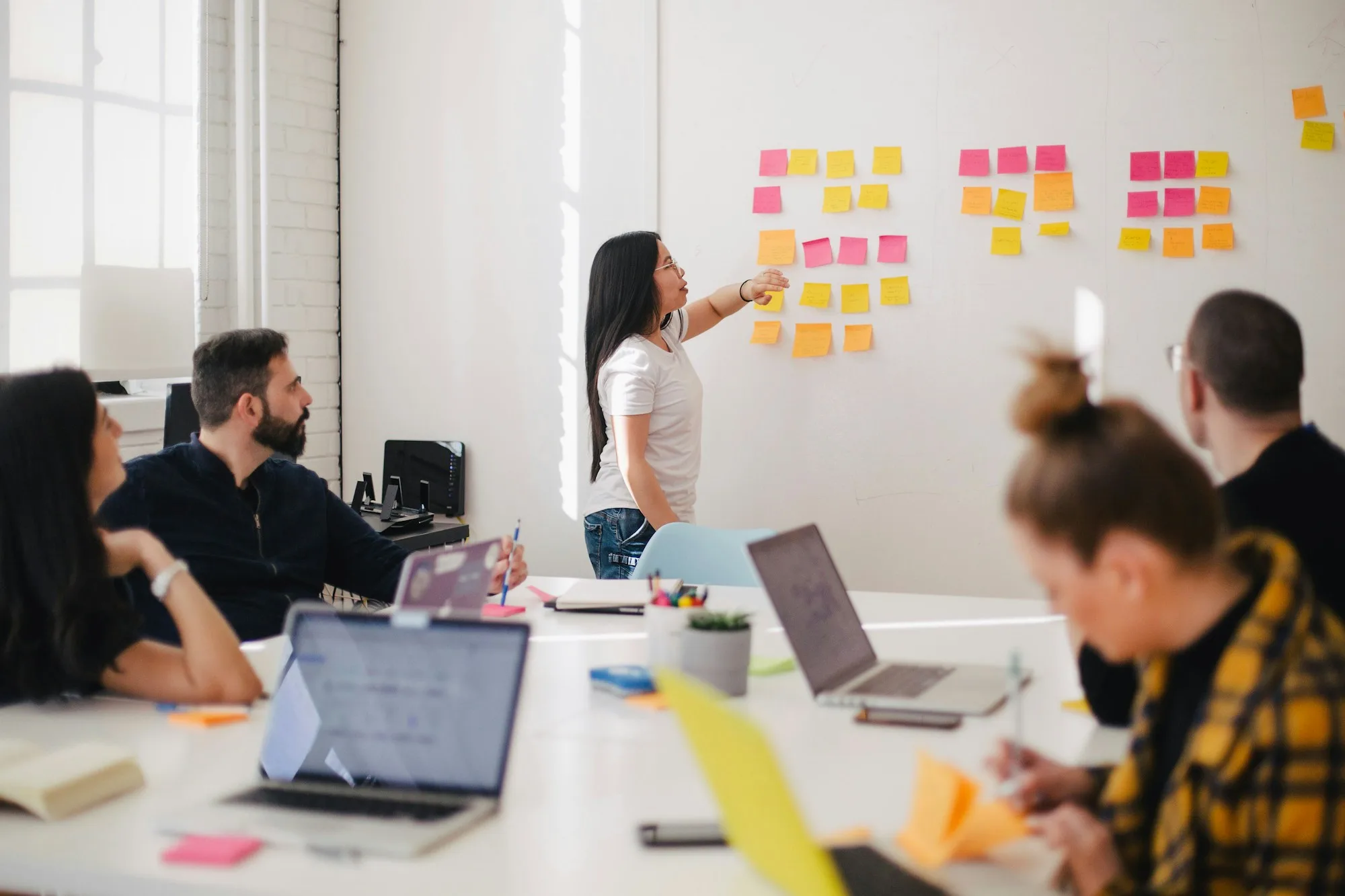 Team launching a growth campaign