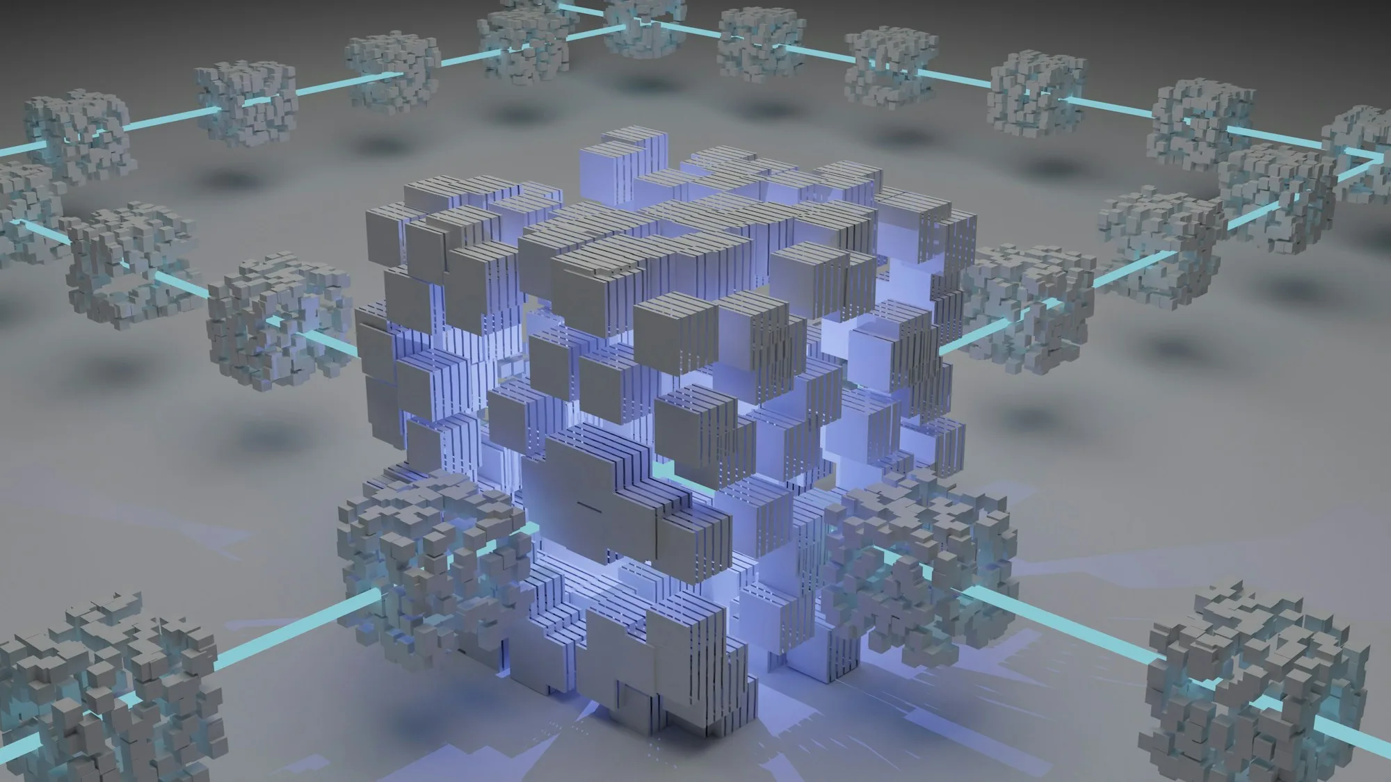 Abstract neural network nodes and deep learning visualization