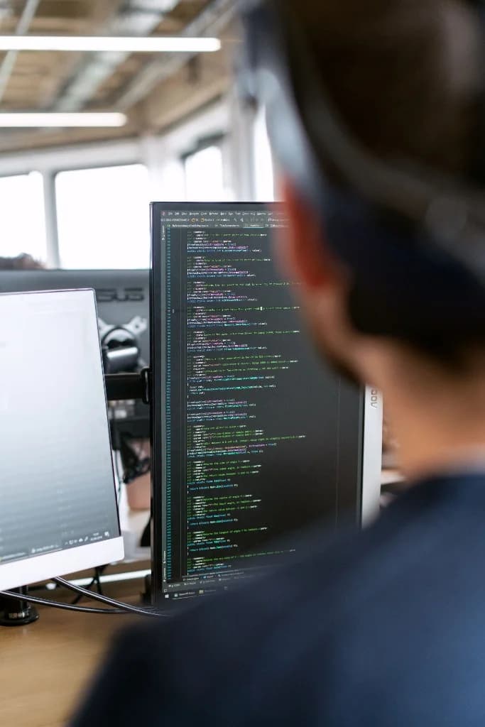 Frontend development translating UI designs into production code