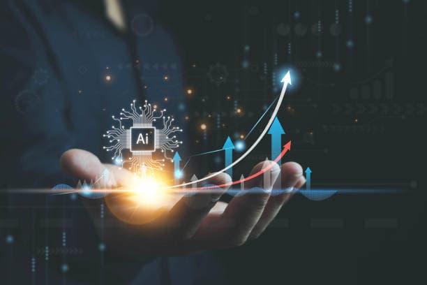 AI-powered mobile product on a smartphone